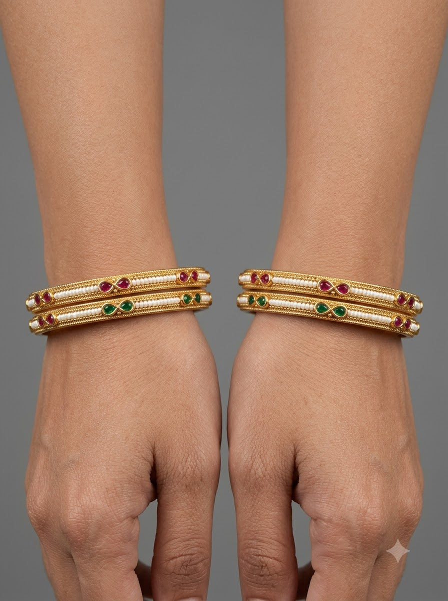 Kritika Bangles · Set of 4
