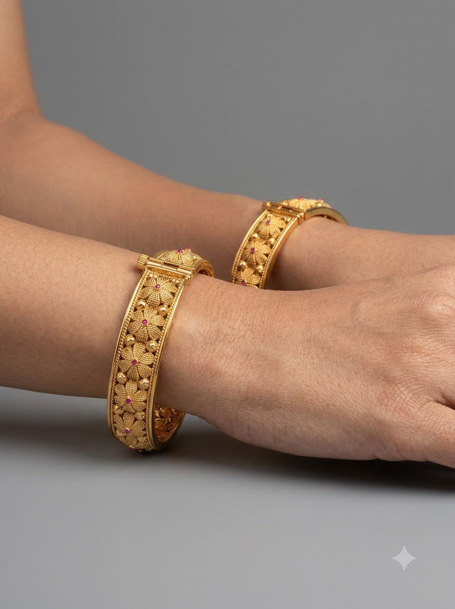 Jasleen Bangles · Set of 2