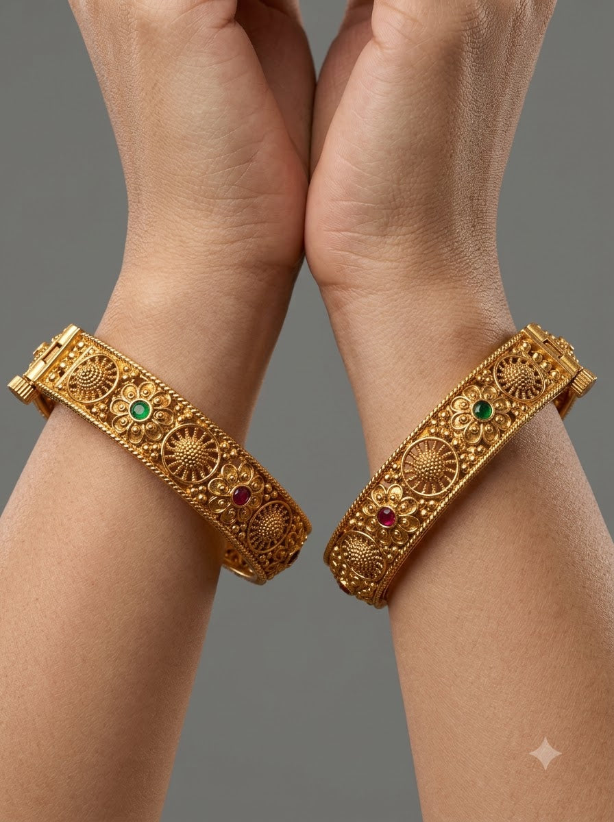 Priyanka Bangles · Set of 2