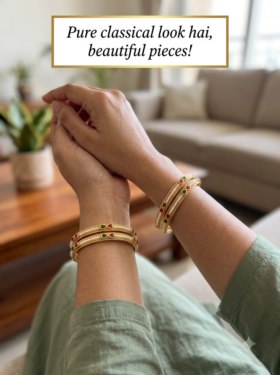 Kritika Bangles · Set of 4