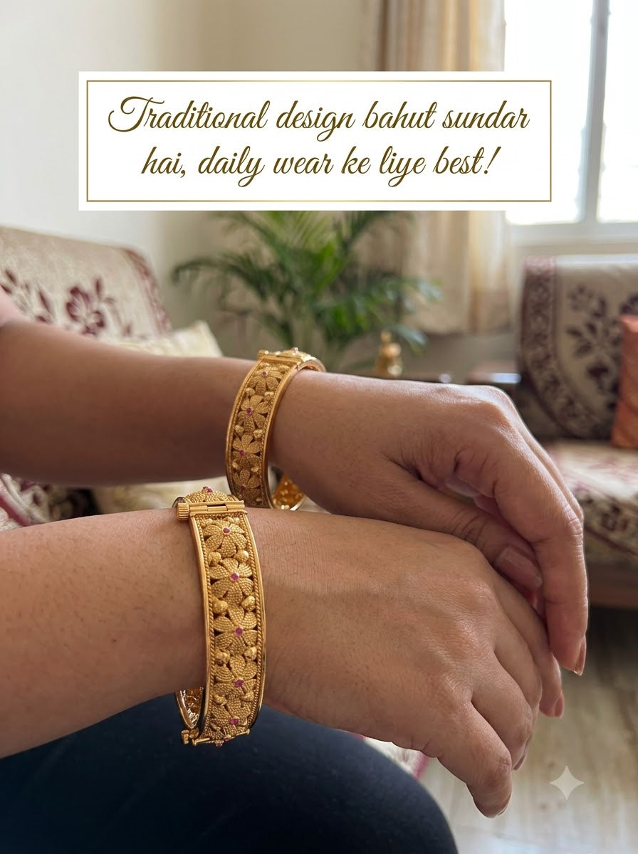 Jasleen Bangles · Set of 2
