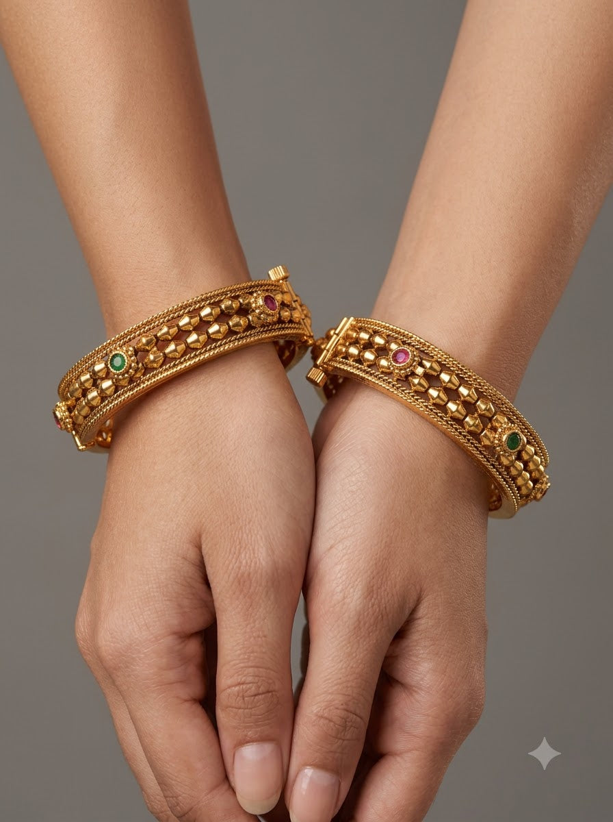 Kanchi Bangles · Set of 2