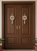 Shubh Labh Decorative Wall Hanging for Door (Set of 2)