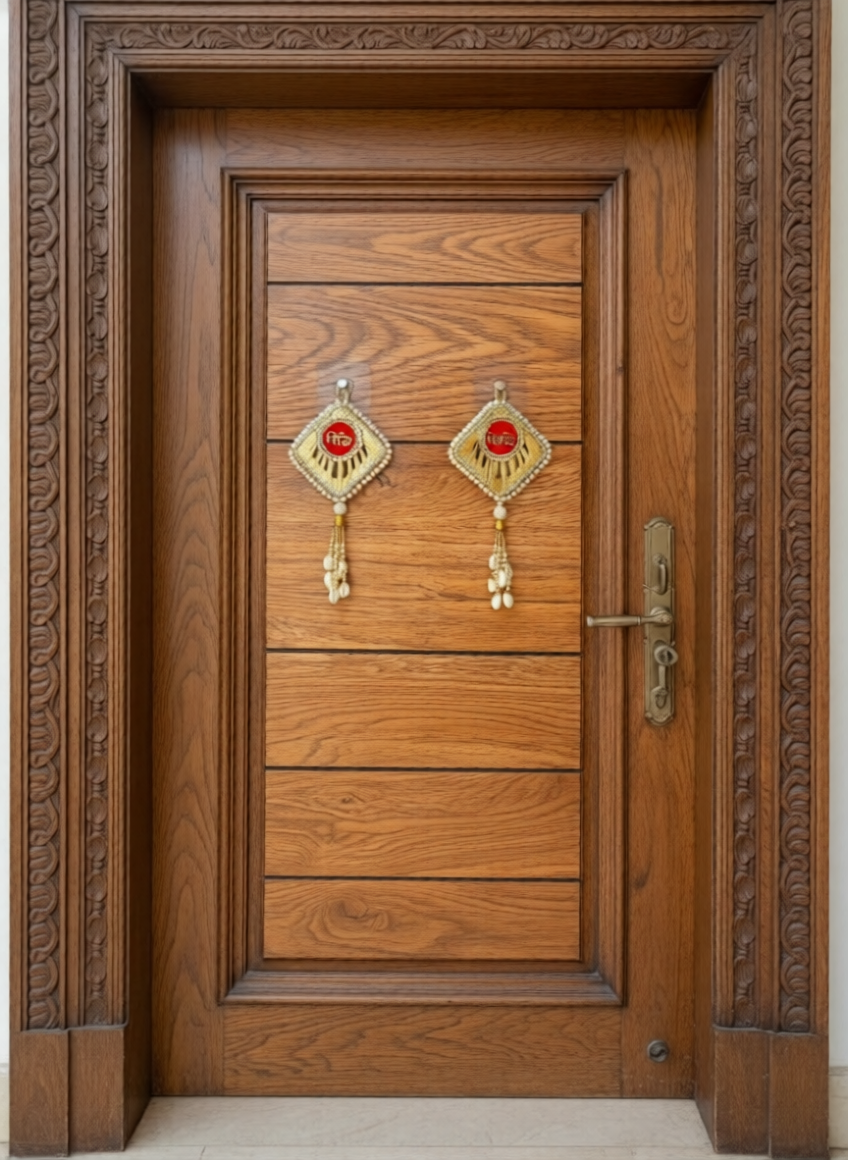 Riddhi Siddhi Door & Wall Hanging 3 x 6 Inch (Set of 2)