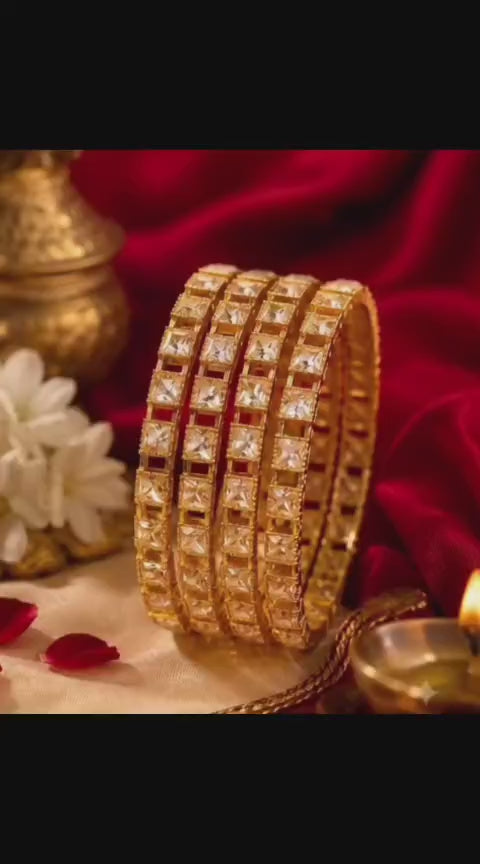 Shweta Bangles (Set of 4)