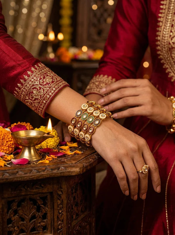 Vanya Bangles (Set of 4)