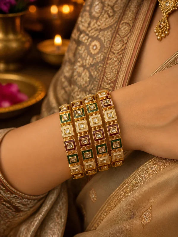 Prashi Bangles (Set of 4)