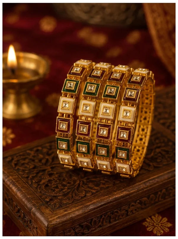 Prashi Bangles (Set of 4)