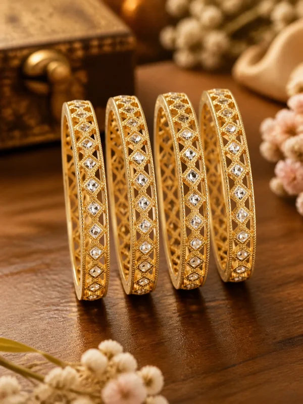 Tanvika Bangles (Set of 4)